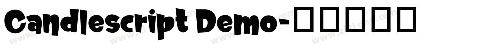 Candlescript Demo字体转换